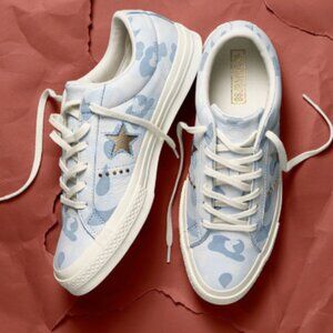 BNWoT CTOS Converse One Star LEATHER Ox 'Blue Tint Camo' 159704C (8M- 10W) KICKS